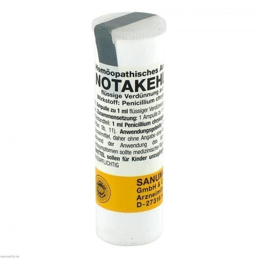 NOTAKEHL, Penicillium chrysogenum ampoules UK