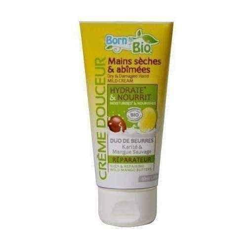 Nourishing hand cream with shea butter and wild mango butter 50ml UK