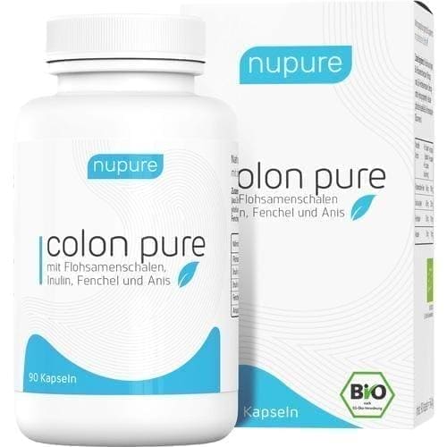 NUPURE colon pur,e colon cleansing, detox, organic capsules - UKDorf 