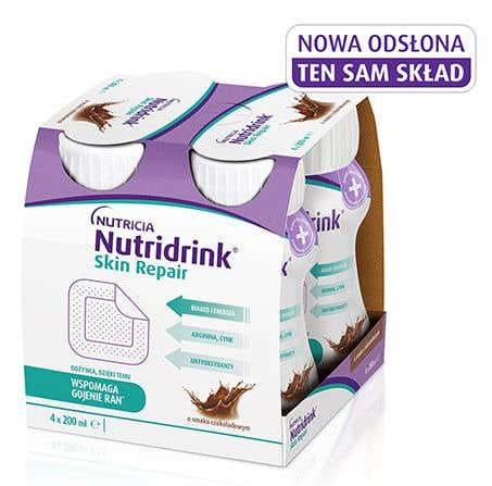 Nutridrink Skin Repair with chocolate flavor - UKDorf 