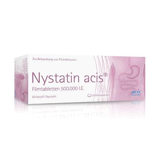 Nystatin, yeast infection treatment, NYSTATIN acis film-coated tablets - UKDorf 