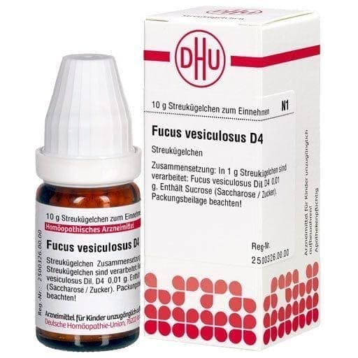 Obesity, aging skin, constipation, FUCUS VESICULOSUS 4X globules - UKDorf 