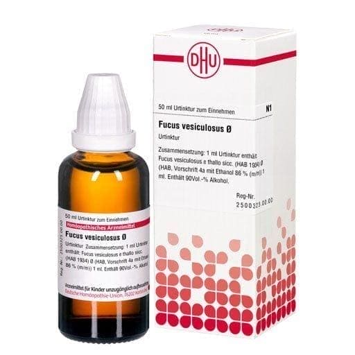 Obesity, antidiabetic effects, FUCUS VESICULOSUS mother tincture - UKDorf 