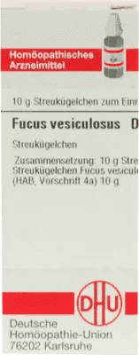 Obesity, constipation, FUCUS VESICULOSUS D1 globules - UKDorf 