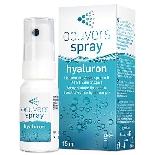 OCUVERS spray hyaluron, phospholipid, phospholipids eye spray with hyaluron - UKDorf 