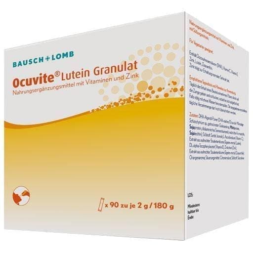 OCUVITE Lutein Granules 90 pc zeaxanthin UK