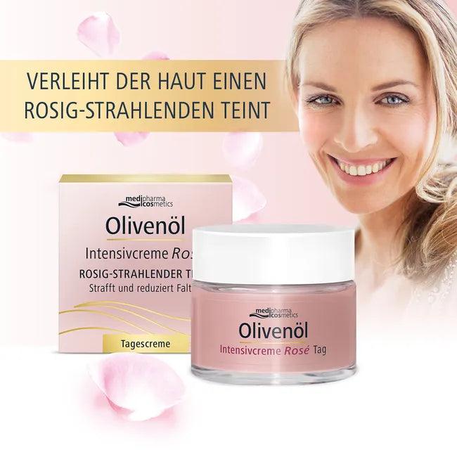 OLIVE OIL INTENSIVE CREAM Rose Day Cream - UKDorf 