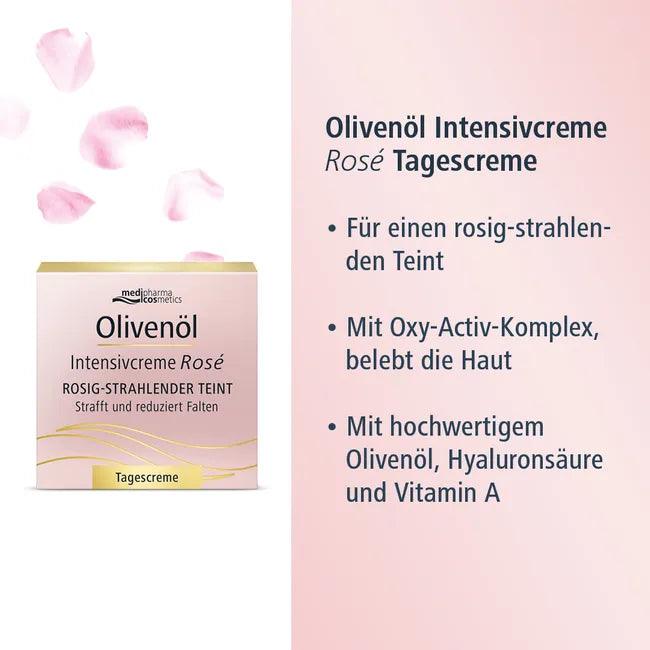 OLIVE OIL INTENSIVE CREAM Rose Day Cream - UKDorf 