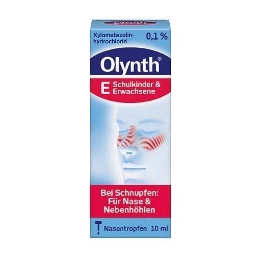 OLYNTH 0.1% saline nasal spray for adults, xylometazoline hydrochloride UK