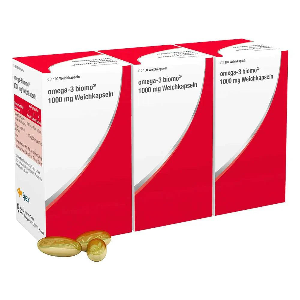 OMEGA 3 1000 mg, epa and dha, soft BIOMO capsules - UKDorf 