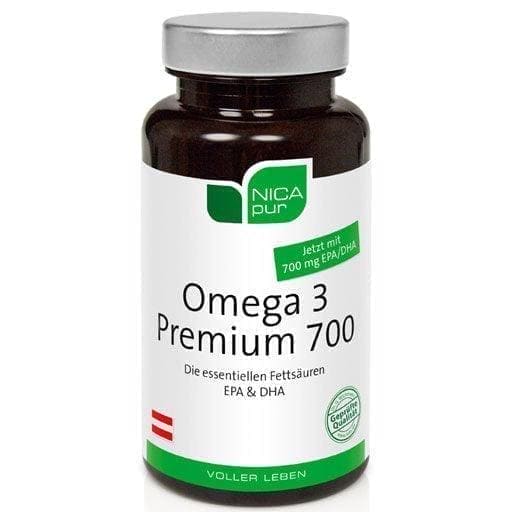 Omega-3 Premium 700, NICAPUR capsules - UKDorf 