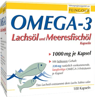 OMEGA-3 SALMON OIL and sea fish oil capsules - UKDorf 