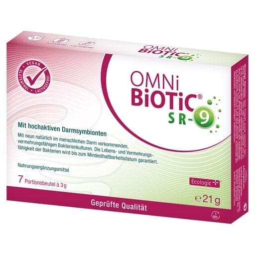 OMNI BiOTiC SR-9, bacterial culture, OMNIBiOTiC powder bag - UKDorf 