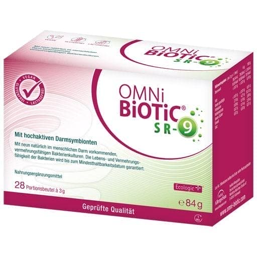 OMNI BiOTiC SR-9, bacterial culture, OMNIBiOTiC powder bag - UKDorf 