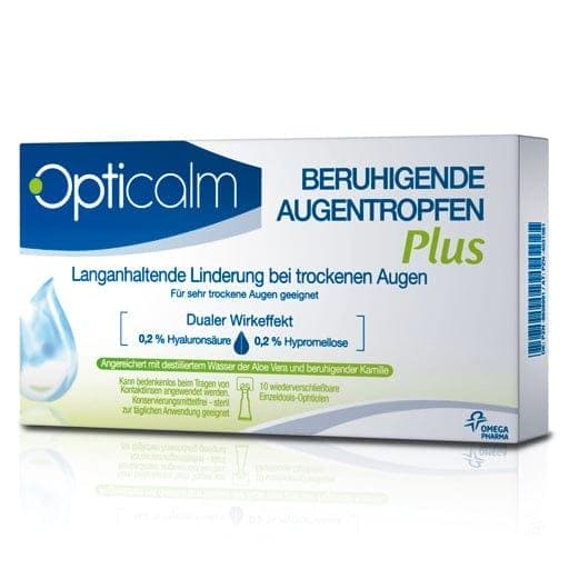OPTICALM soothing eye drops Plus Re-Balance - UKDorf 