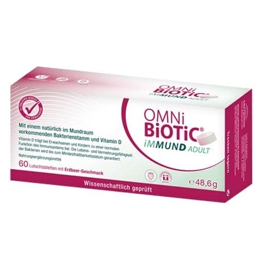 Oral microbiome and alzheimers, normal oral flora, OMNI BiOTiC iMMUND Adult - UKDorf 