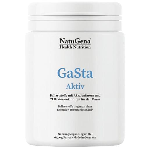 Organic acacia fiber, linseed, Indian psyllium husk, GASTA active powder - UKDorf 