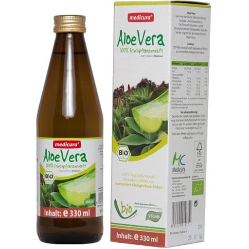 ORGANIC ALOE VERA juice, MEDICURA Natural Products - UKDorf 