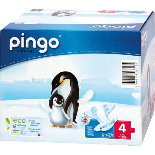 ORGANIC DIAPERS maxi Jumbo 7-18 kg Pinguin PINGO SWISS - UKDorf 