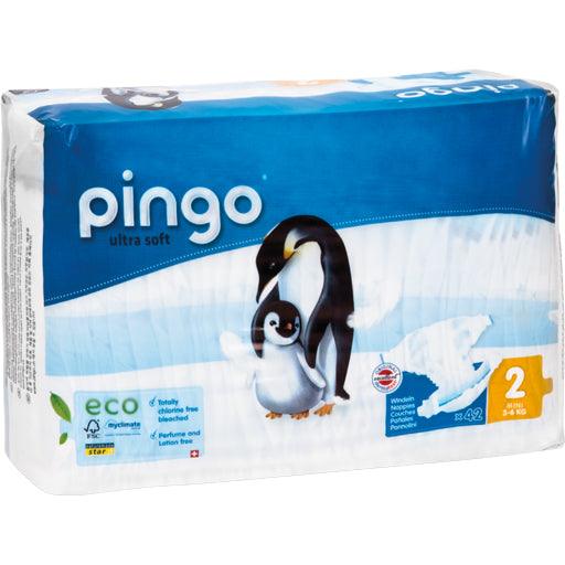 ORGANIC DIAPERS mini 3-6 kg Penguin PINGO SWISS - UKDorf 
