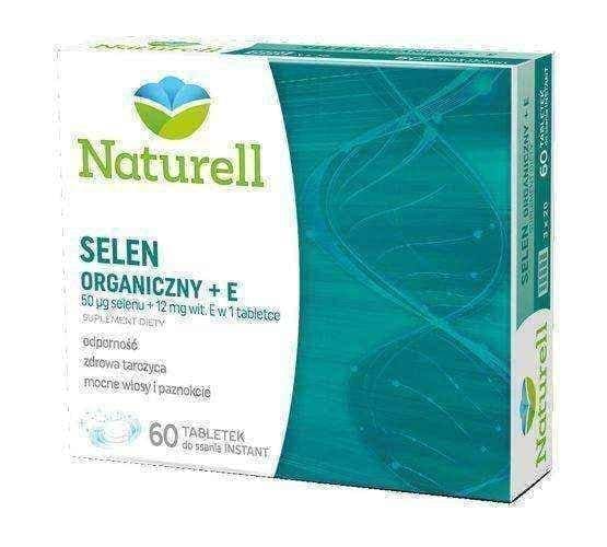 Organic selenium + E x 60 lozenges UK
