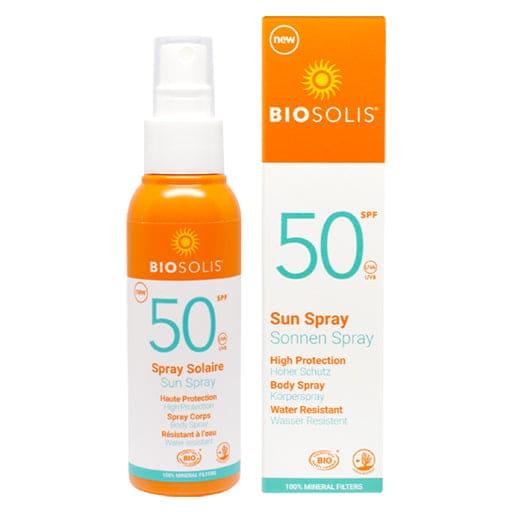 ORGANIC SUNSCREEN Spray SPF 50+ BIOSOLIS - UKDorf 
