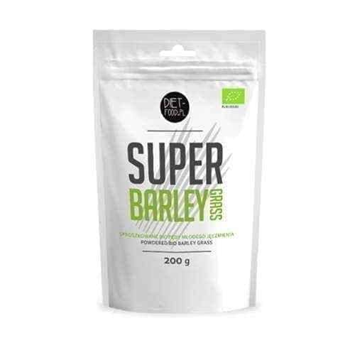 Organic young barley grass 200g, barley grass benefits UK