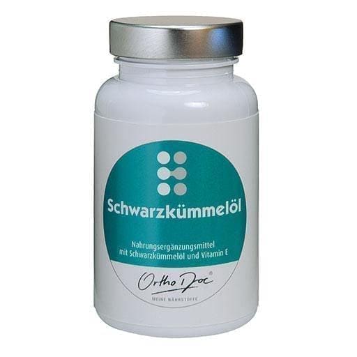 ORTHODOC black cumin seed oil capsules 60 pcs UK