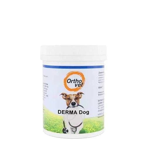 ORTHOVET Derma Dog Powder, helpful for hair and skin problems UK