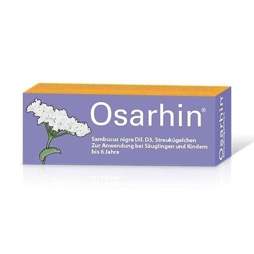 OSARHIN globules, Sambucus nigra, black elderberry - UKDorf 