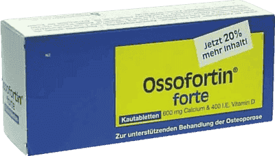 OSSOFORTIN forte chewable tablets, natural treatment for osteoporosis - UKDorf 
