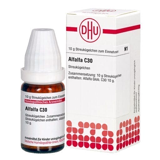 Osteoarthritis, rheumatoid arthritis, diabetes, upset stomach, ALFALFA 30C globules - UKDorf 