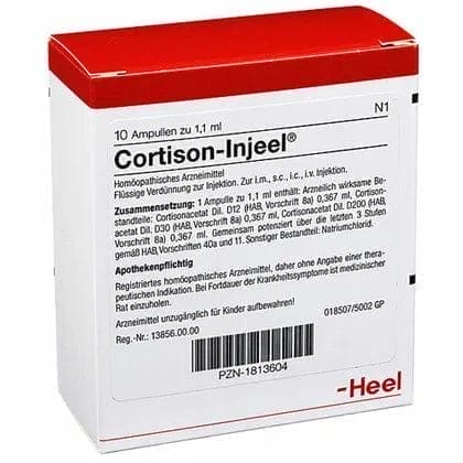 Osteoporosis, osteomalacia, osteochondrosis, CORTISON Injeel ampoules - UKDorf 