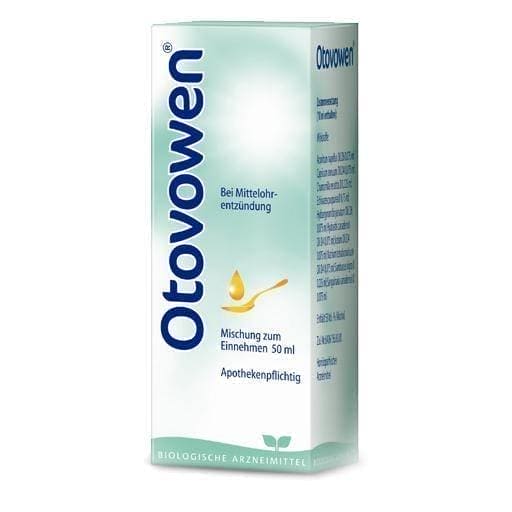 OTOVOWEN mixture drops 50 ml otitis media, stop a runny nose UK