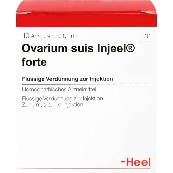 OVARIUM SUIS Injeel forte ampoules, dysmenorrhoea, amenorrhoea, nymphomania - UKDorf 