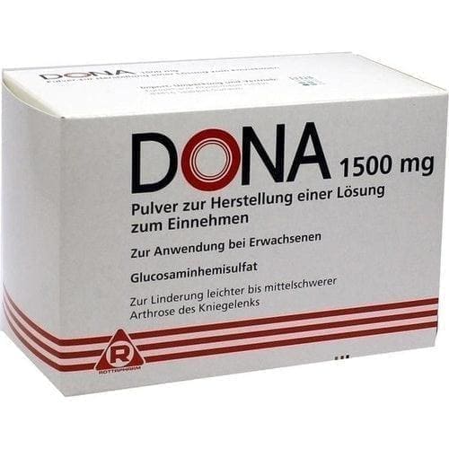 Pain, arthrosis, knee joint, rheumatoid arthrosis, DONA 1500 mg - UKDorf 