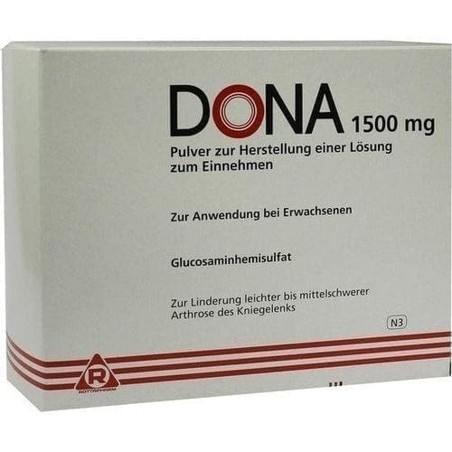 Pain, arthrosis, knee joint, rheumatoid arthrosis, DONA 1500 mg - UKDorf 