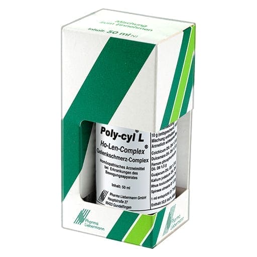 Pain in joints, muscle and joint pain with fatigue, POLY-CYL L Ho-Len-Complex drops - UKDorf 