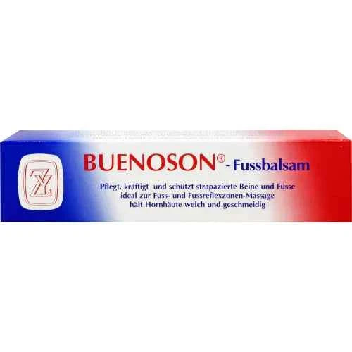 pain-relieving, anti-inflammatory, circulation-enhancing BUENOSON Foot Balm