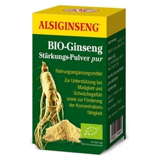 Panax Ginseng, ALSIGINSENG strengthening powder pure - UKDorf 