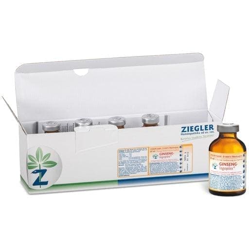 Panax ginseng, GINSENG-LOGOPLEX injection solution vet. - UKDorf 