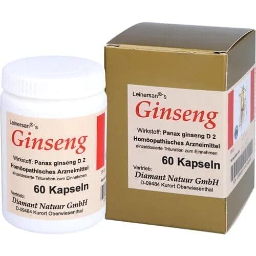 Panax quinquefolius, GINSENG CAPSULES - UKDorf 