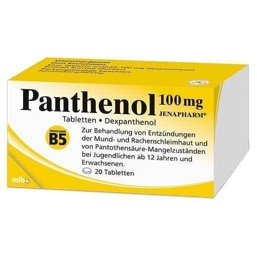 PANTHENOL, dexpanthenol, burning feet syndrome, paraesthesia, pain in toe UK