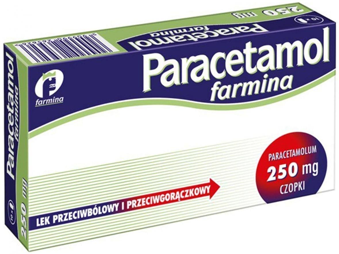 Paracetamol 0.25 g 10 suppositories - UKDorf 