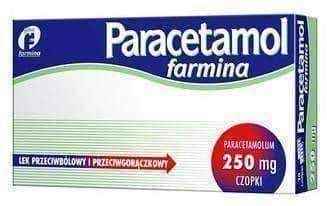 Paracetamol Farmina suppository