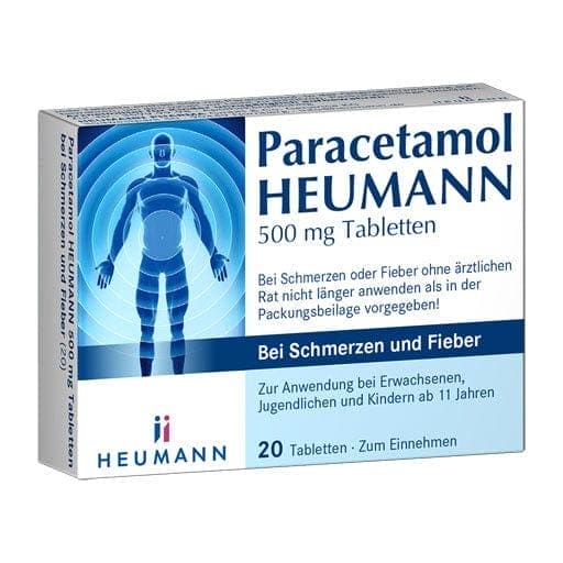 PARACETAMOL HEUMANN 500mg Tab.b.pain and fever - UKDorf 