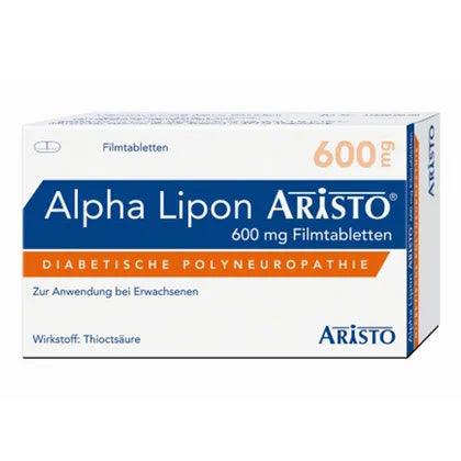 Paraesthesia in diabetic neuropathy, ALPHA LIPON Aristo 600 mg - UKDorf 