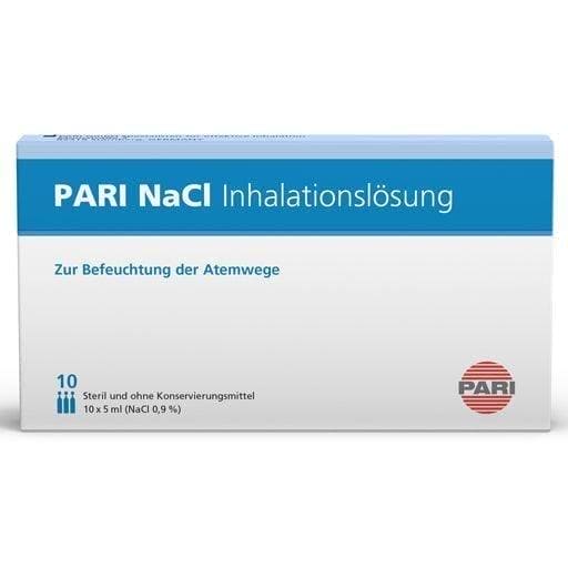 PARI NaCl inhalation solution in ampoules UK