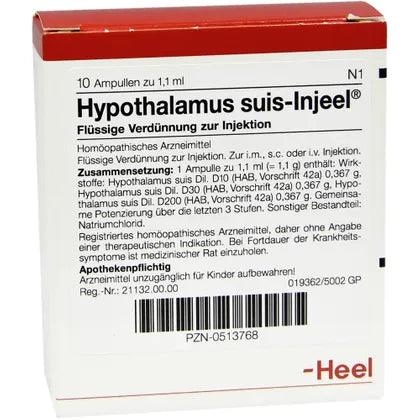 Parkinson’s disease, nymphomania, HYPOTHALAMUS suis Injeel ampoules - UKDorf 