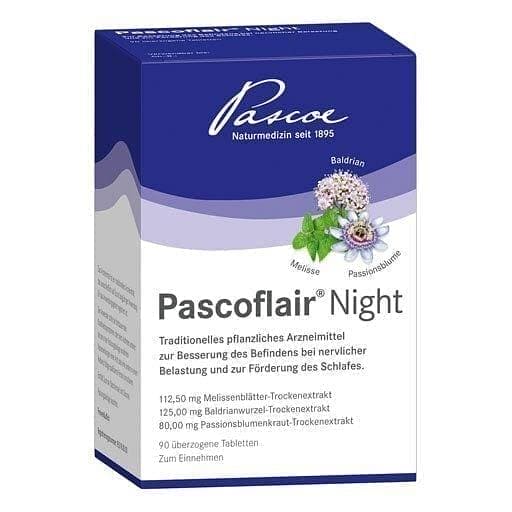 PASCOFLAIR Night, Melissa, valerian, passion UK